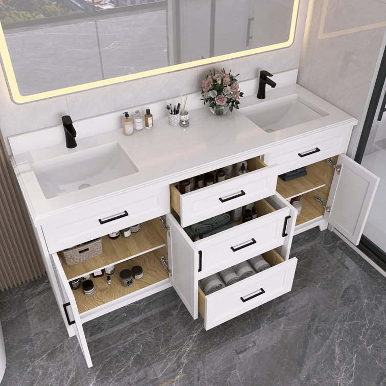 AmeriTop Freestanding Bathroom Cabinet | Wayfair